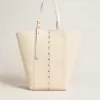 24/7 Bag North South aus butterfarbenem Leder mit verstellbaren Henkeln