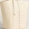 24/7 Bag North South aus butterfarbenem Leder mit verstellbaren Henkeln