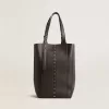 24/7 Bag North South aus schwarzem Leder mit verstellbaren Henkeln 24/7 Bag North South aus schwarzem Leder mit verstellbaren Henkeln
