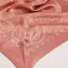 Altrosa Schal mit Paisley-Print Altrosa Schal mit Paisley-Print