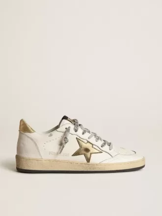 Ball Star für Damen mit goldenem Stern und Fersenlasche