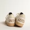 Ball Star LTD aus Canvas und Nappa mit bronzefarbenem Metallic-Lederstern Ball Star LTD aus Canvas und Nappa mit bronzefarbenem Metallic-Lederstern