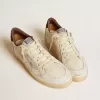 Ball Star LTD aus Nappaleder mit metallischem Lederstern und Fersenlasche aus Wildleder