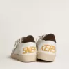 Ball Star LTD aus Nappaleder mit metallischem Lederstern und Fersenlasche aus Wildleder