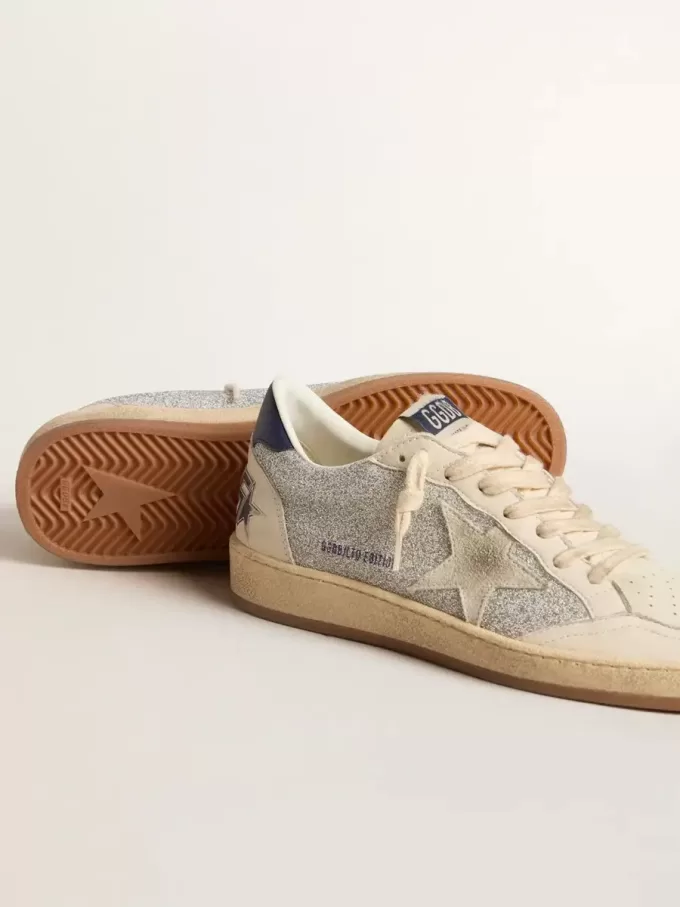 Ball Star LTD für Damen aus Swarovski-Kristallen und Leder mit goldlaminiertem Stern