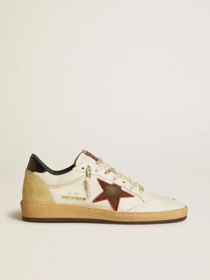Ball Star LTD für Damen mit Mesh-Stern und mitternachtsblauem Leder-Fersenriemen