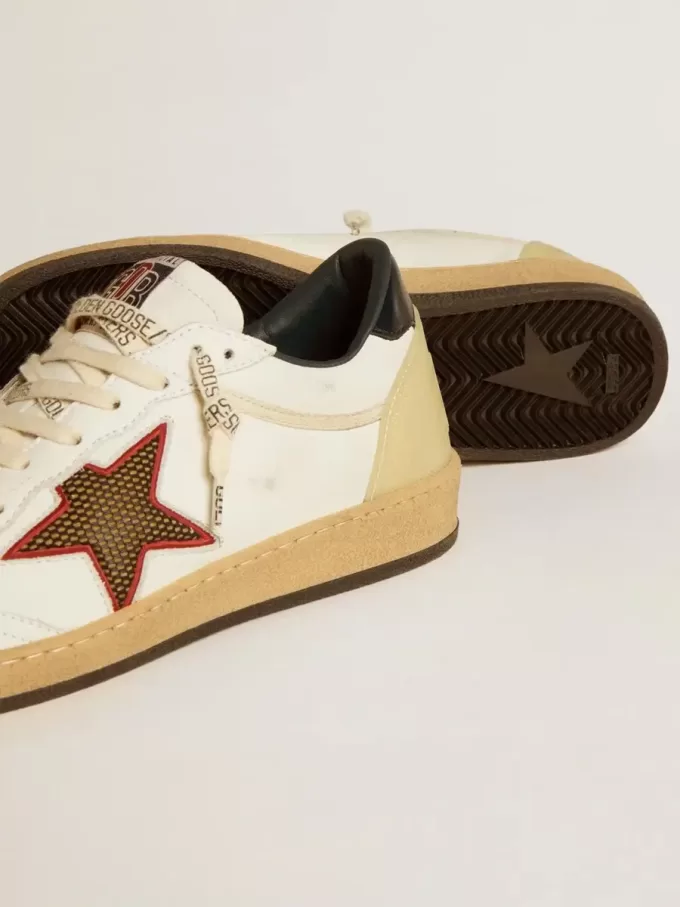 Ball Star LTD für Damen mit Mesh-Stern und mitternachtsblauem Leder-Fersenriemen