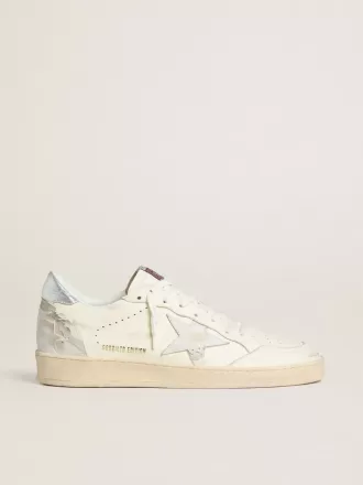 Ball Star LTD für Damen mit Patchwork-Stern und Fersenlasche aus Metallic-Leder