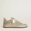 Ball Star LTD für Damen mit Swarovski-Kristallen und grauem Wildlederstern Ball Star LTD für Damen mit Swarovski-Kristallen und grauem Wildlederstern