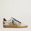 Ball Star LTD mit folienbeschichtetem Crackle-Lederstern und brauner Leder-Fersenlasche