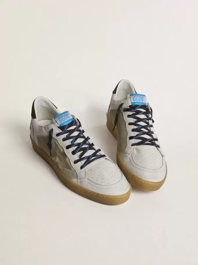 Ball Star LTD mit folienbeschichtetem Crackle-Lederstern und brauner Leder-Fersenlasche