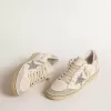 Ball Star LTD mit Glitzerstern und rosa Wildleder-Fersenlasche