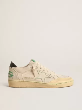 Ball Star LTD mit vanillefarbenem Canvas-Stern und Leder-Fersenlasche