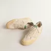 Ball Star LTD mit vanillefarbenem Canvas-Stern und Leder-Fersenlasche