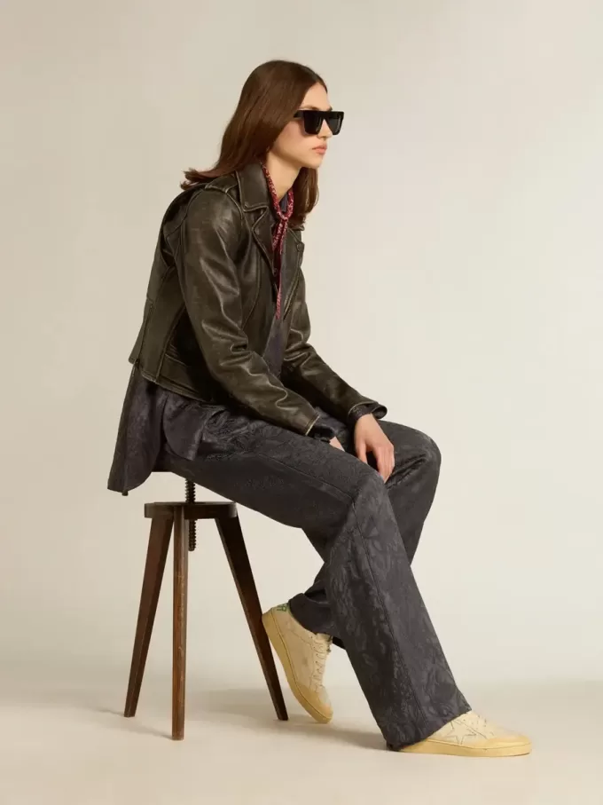 Ball Star LTD mit vanillefarbenem Canvas-Stern und Leder-Fersenlasche