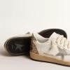 Ball Star mit metallischem Lederstern und glitzernder Fersenlasche