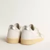 Ball Star mit Stern aus Wildleder und Fersenlasche aus Metallic-Leder