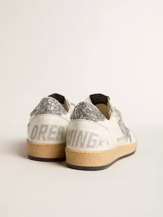 Ball Star Wishes für Damen aus Nappaleder mit Glitzerstern und Fersenlasche