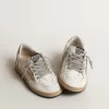 Ball Star Young mit goldfarbenem Lederstern und Fersenlasche Ball Star Young mit goldfarbenem Lederstern und Fersenlasche