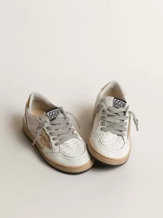 Ball Star Young mit goldfarbenem Lederstern und Fersenlasche