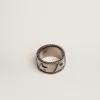 Bandring in antikem Silber