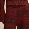 Baumwollhose mit unregelmäßigen Streifen Baumwollhose mit unregelmäßigen Streifen