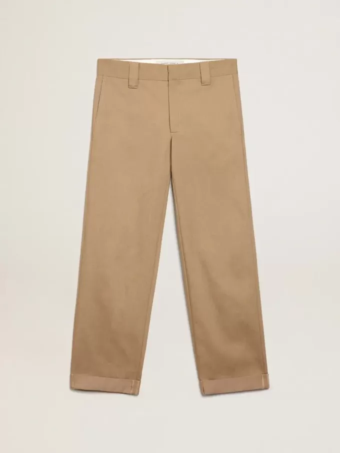 Beige-Khaki Chinos aus der Golden Collection Beige-Khaki Chinos aus der Golden Collection