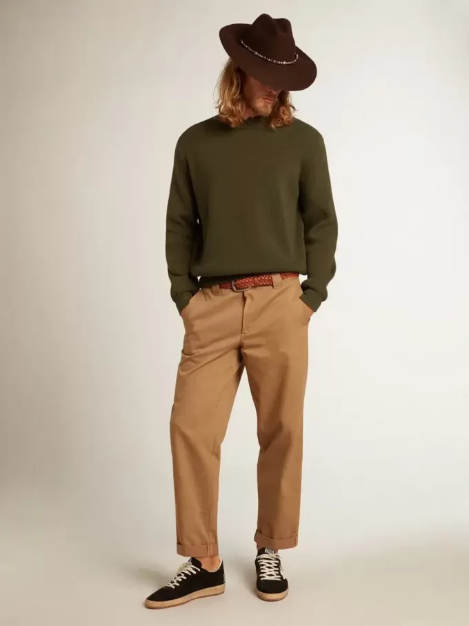 Beige-Khaki Chinos aus der Golden Collection Beige-Khaki Chinos aus der Golden Collection