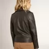 Bikerjacke für Jungen aus Distressed-Leder Bikerjacke für Jungen aus Distressed-Leder
