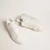 Biobasierte Purestar für Damen mit weißem Stern und Fersenlasche mit Spiegeleffekt Biobasierte Purestar für Damen mit weißem Stern und Fersenlasche mit Spiegeleffekt