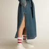 Biobasierter Mid-Stardan für Damen mit weißem Stern und Fersenlasche Biobasierter Mid-Stardan für Damen mit weißem Stern und Fersenlasche