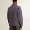 Blaue Herrenjacke aus Denim-Baumwolle mit Used-Look Blaue Herrenjacke aus Denim-Baumwolle mit Used-Look