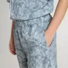 Blaue Shorts für Jungen mit weißem Aufdruck Blaue Shorts für Jungen mit weißem Aufdruck