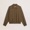 Bomberjacke aus Wolle für Damen Bomberjacke aus Wolle für Damen