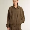 Bomberjacke aus Wolle für Damen Bomberjacke aus Wolle für Damen