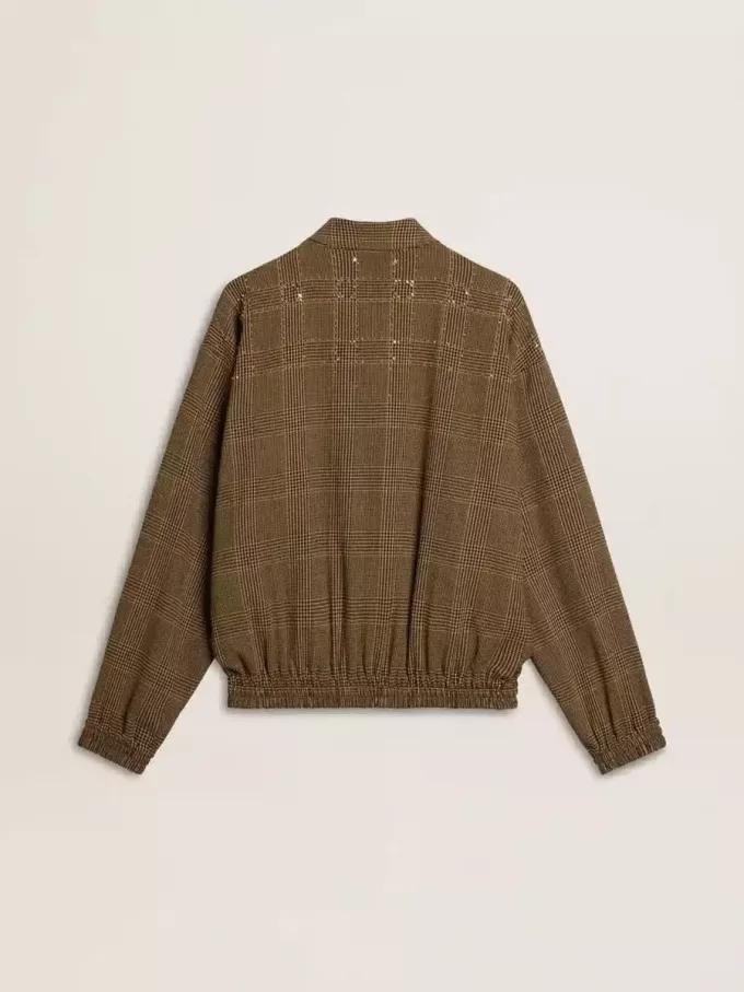 Bomberjacke aus Wolle für Damen Bomberjacke aus Wolle für Damen