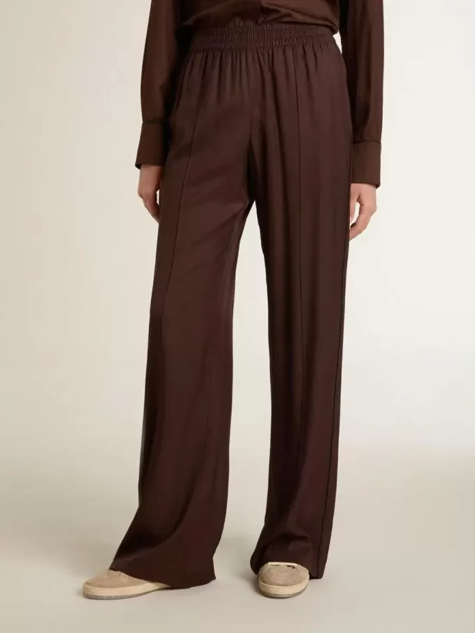 Braune Jogginghose für Damen Braune Jogginghose für Damen