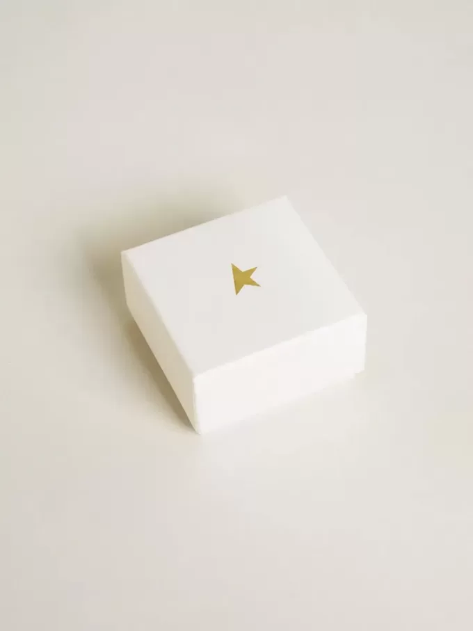 Buchstabe L-Anhänger aus goldfarbenem Messing mit Kristallen
