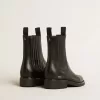 Chelsea-Stiefel für Damen aus schwarzem Leder Chelsea-Stiefel für Damen aus schwarzem Leder