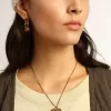 Creolen in Antikgold mit Forever For You-Schriftzug Creolen in Antikgold mit Forever For You-Schriftzug