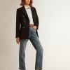 Cropped-Jeans für Damen mit mittlerer Waschung Cropped-Jeans für Damen mit mittlerer Waschung