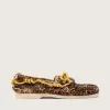 Herren-Cruise-Loafer aus Ponyfell mit Leopardenmuster
