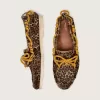 Herren-Cruise-Loafer aus Ponyfell mit Leopardenmuster