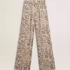 Damen-Jogginghose mit Blumenprint