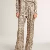 Damen-Jogginghose mit Blumenprint