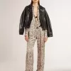 Damen-Jogginghose mit Blumenprint