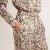 Damen-Jogginghose mit Blumenprint