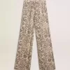 Damen-Jogginghose mit Blumenprint