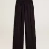 Damen-Jogginghose mit Schlitz am Knöchel