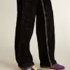 Damen-Marathon mit violettem Nylon-Obermaterial und weißem Stern
